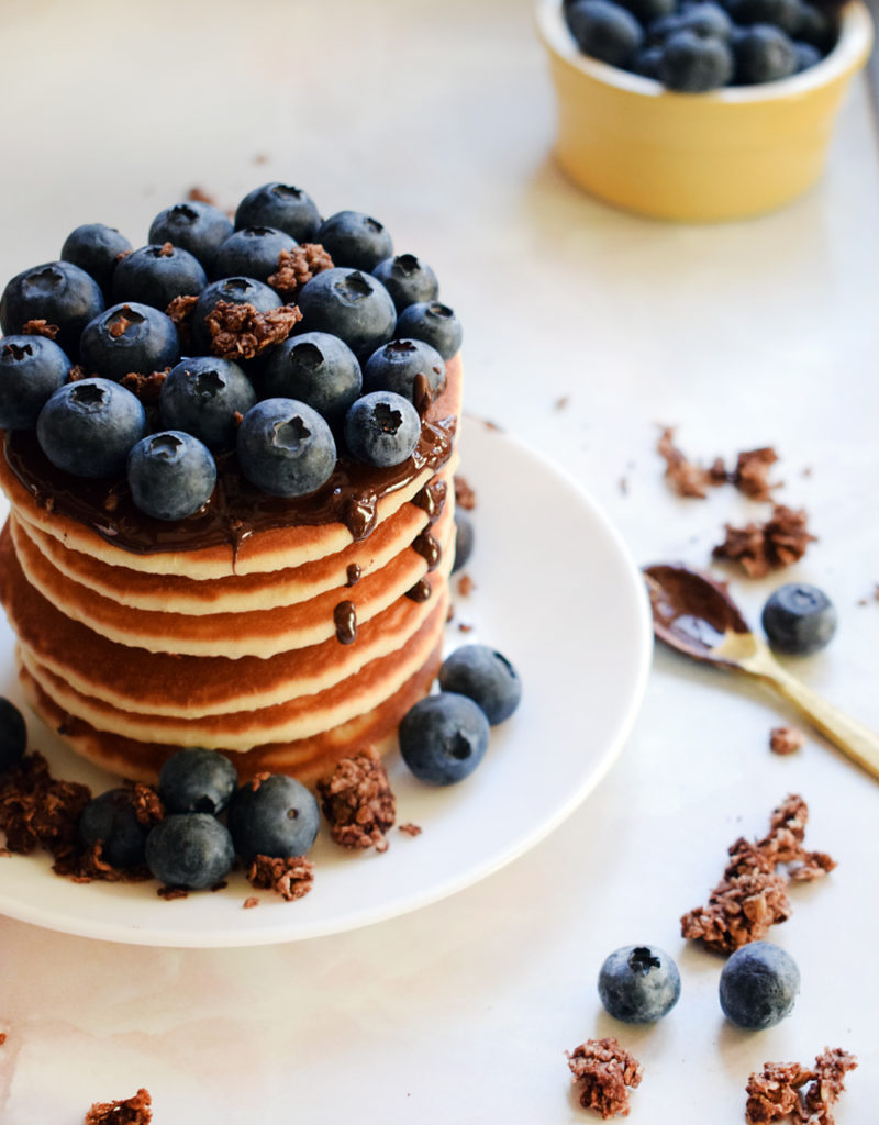 Gluten-free pancakes (vegan)