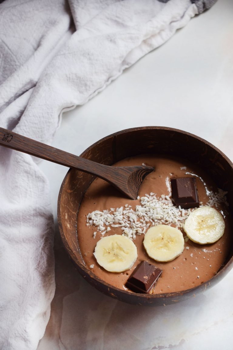Chocolate Smoothie Bowl Let's Eat Smart