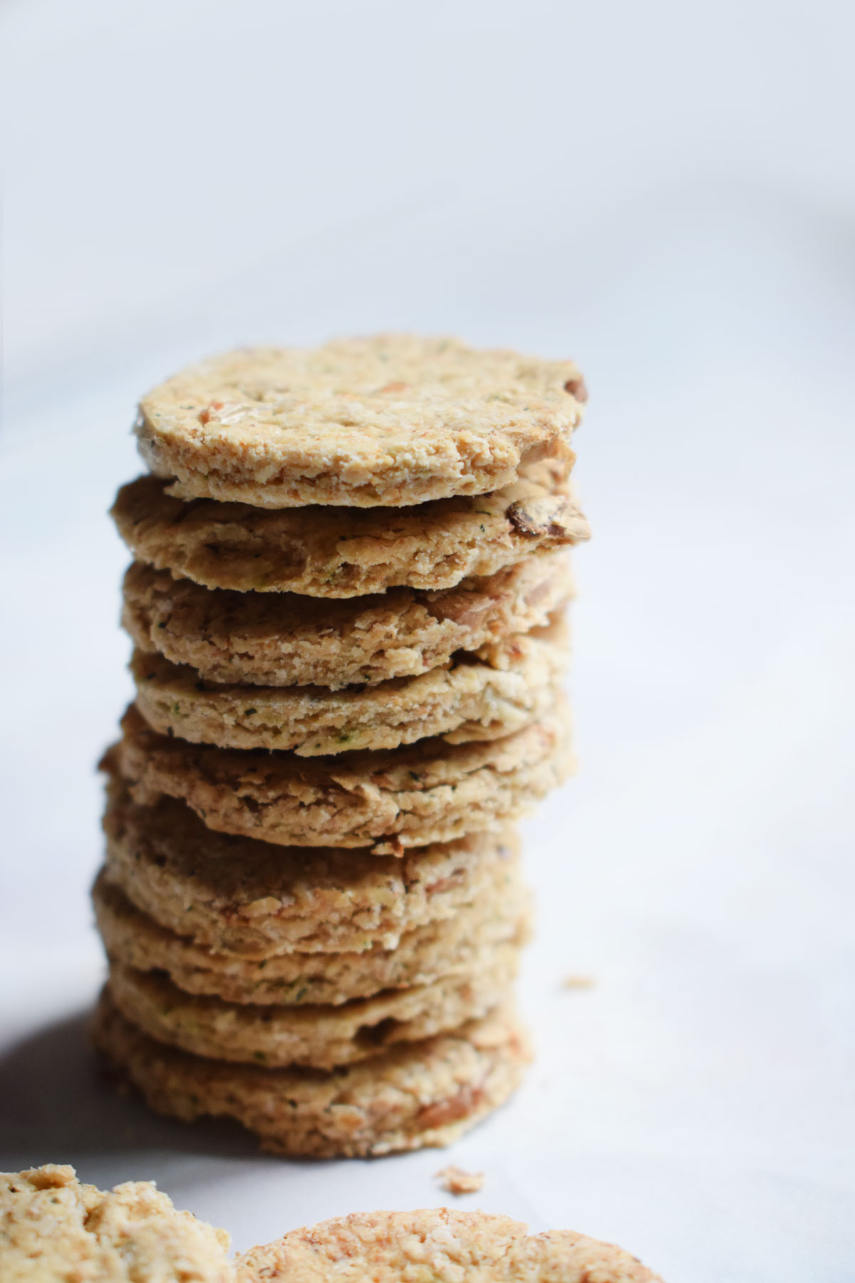 Garlic & Herb Vegan Oat Cakes Let's Eat Smart