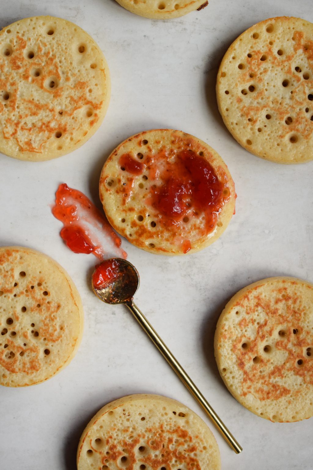 Vegan Homemade Crumpets Let's Eat Smart