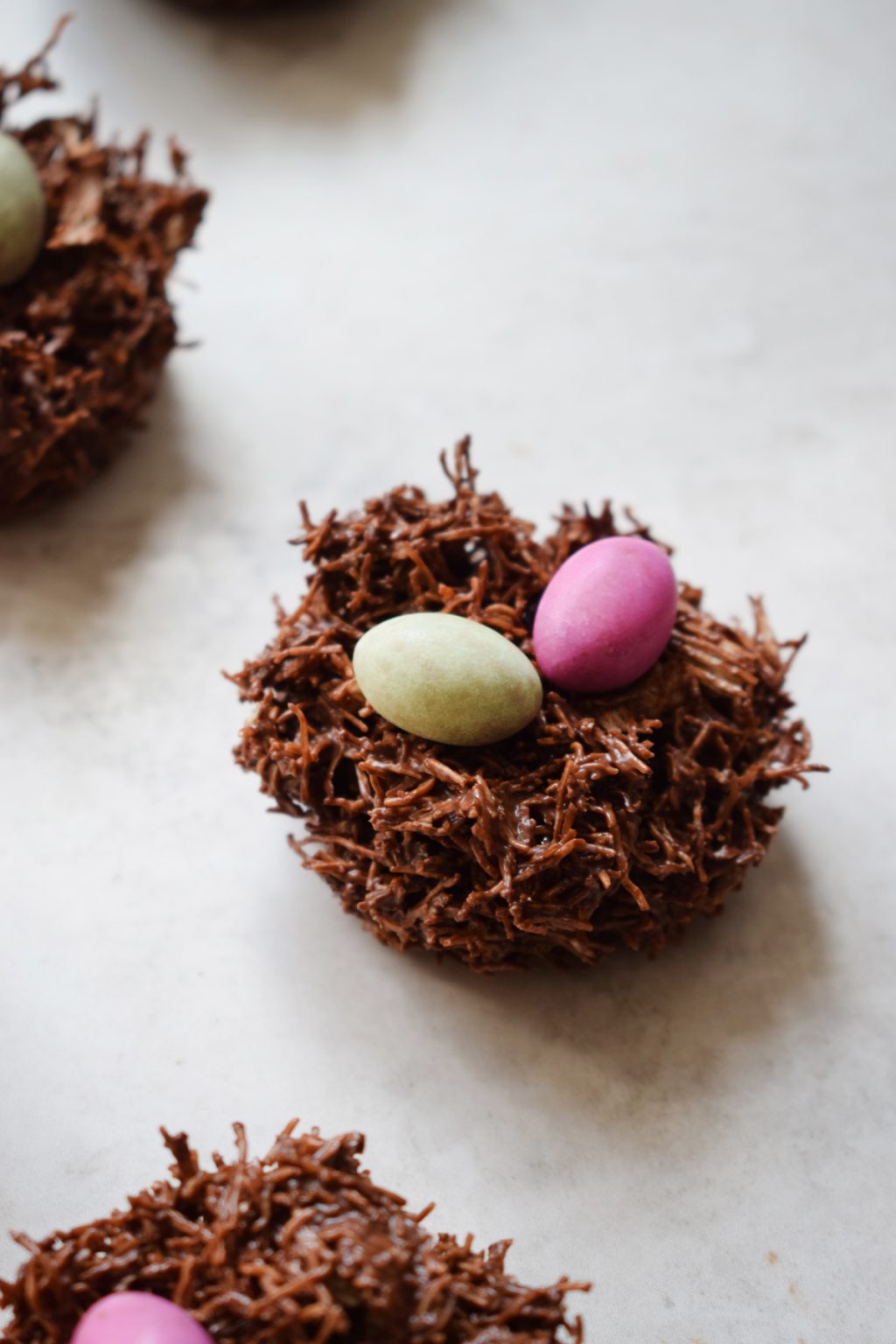 Vegan Shredded Wheat Chocolate Nests Let's Eat Smart
