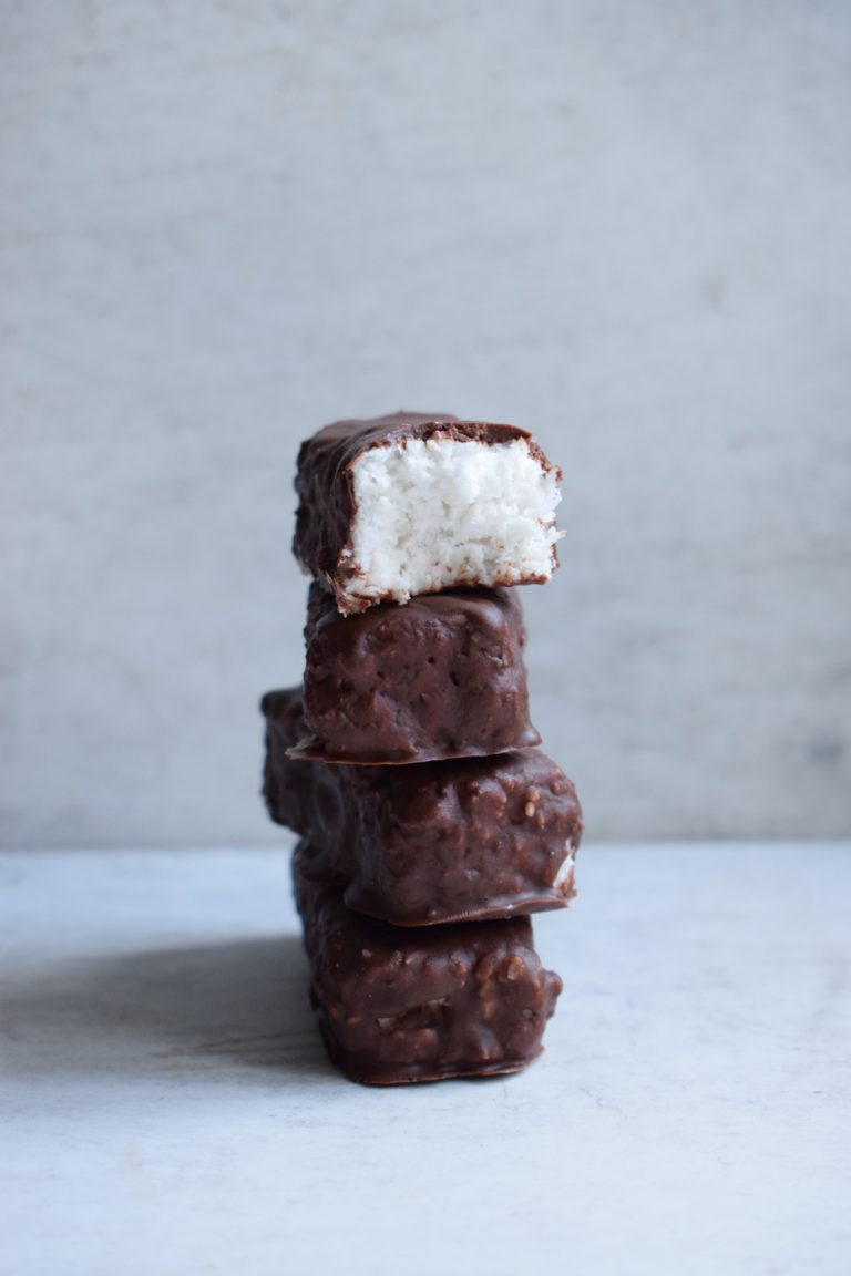Low Carb Bounty Bars (Vegan, GF, Keto) Let's Eat Smart