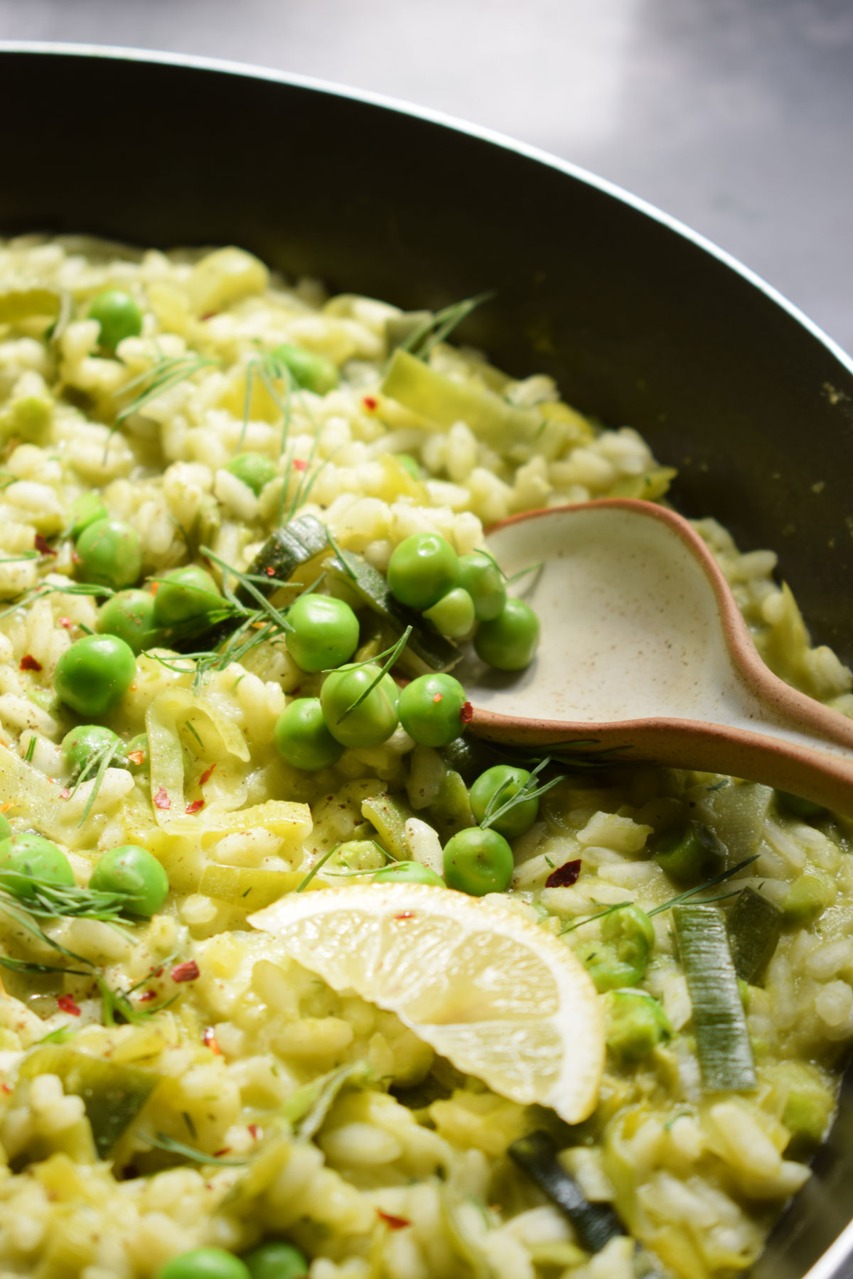 Vegan Green Risotto Let's Eat Smart